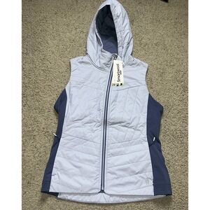 Smartwool Smartloft Insulated Vest WM's M Icy Nightfall Blue SW00280707Q36 NWT